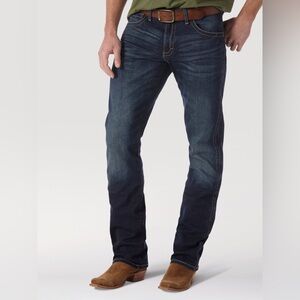 Wrangler 20X Jeans Mens 33x36 Western Rodeo Cowboy 1044MWXDN Stretch Whisker